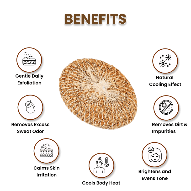 Vettiver Natural Body Loofah